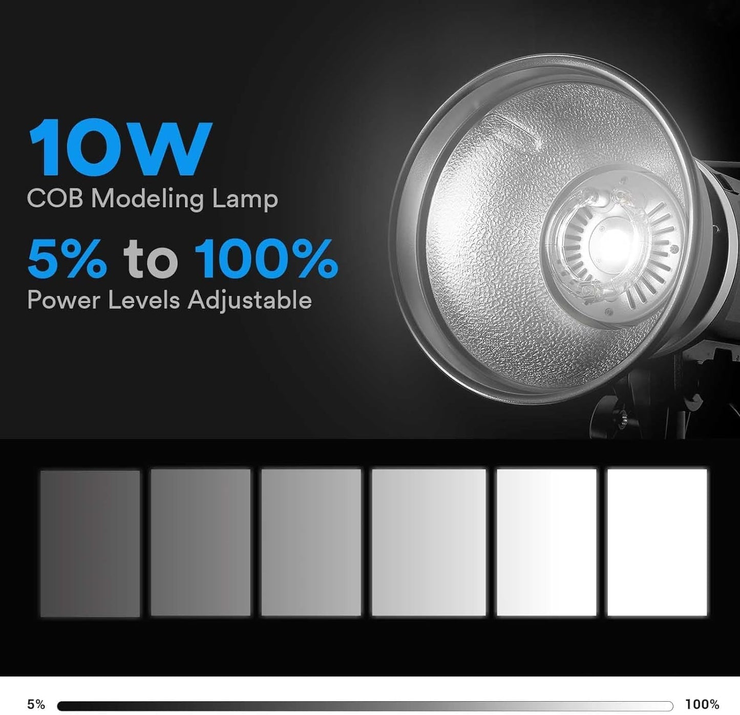Monolight SK400II-V LED 5700K inalámbrico