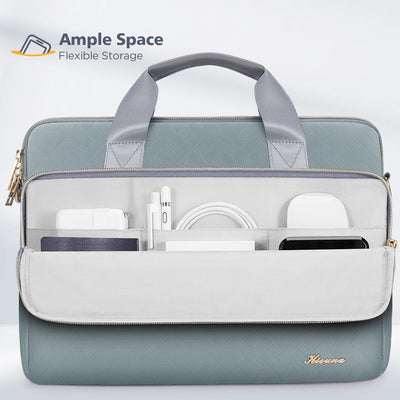 Funda portátil 13-17pulg resistente agua gris-verde