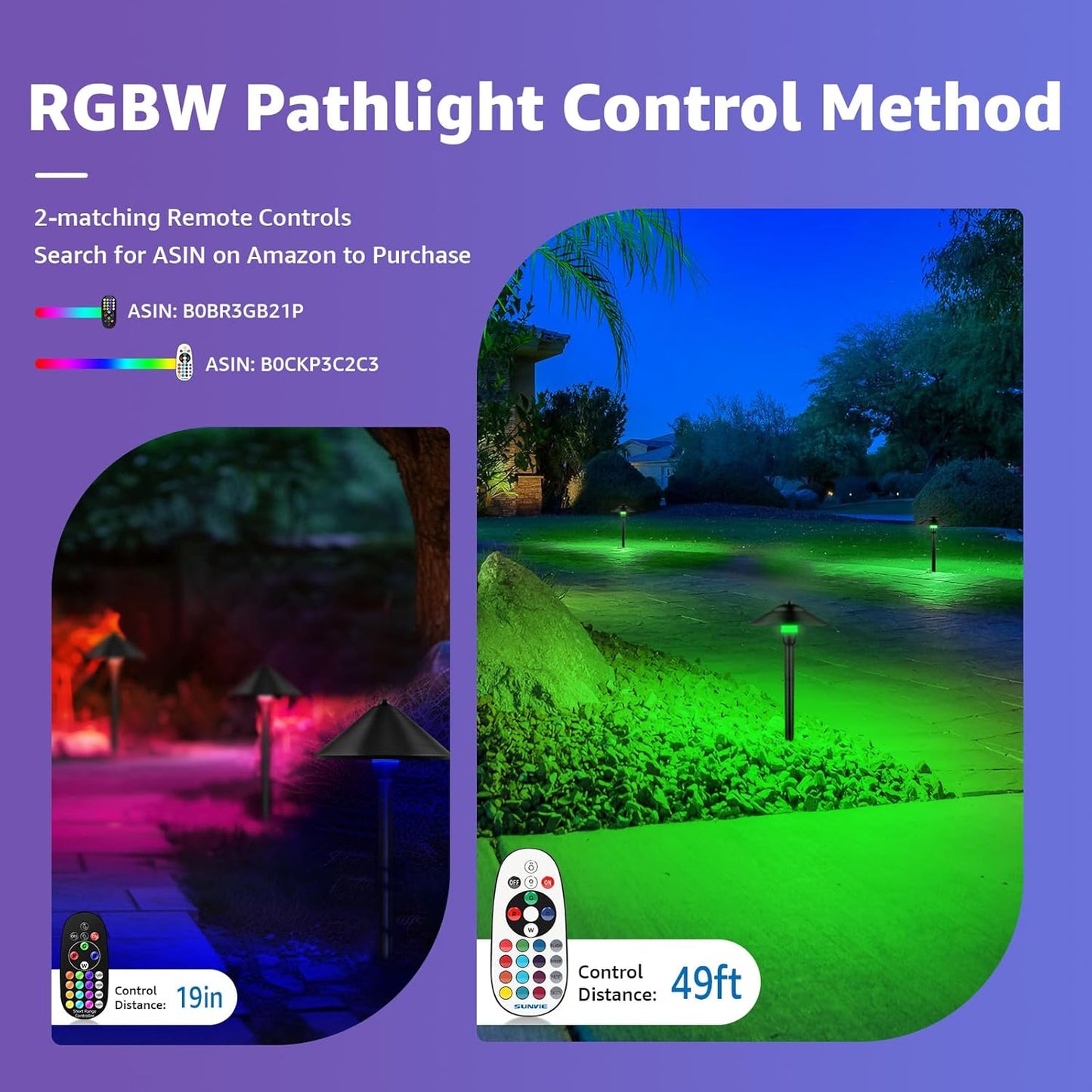 Bombilla LED RGBW 3W multicolor con cable 3000K