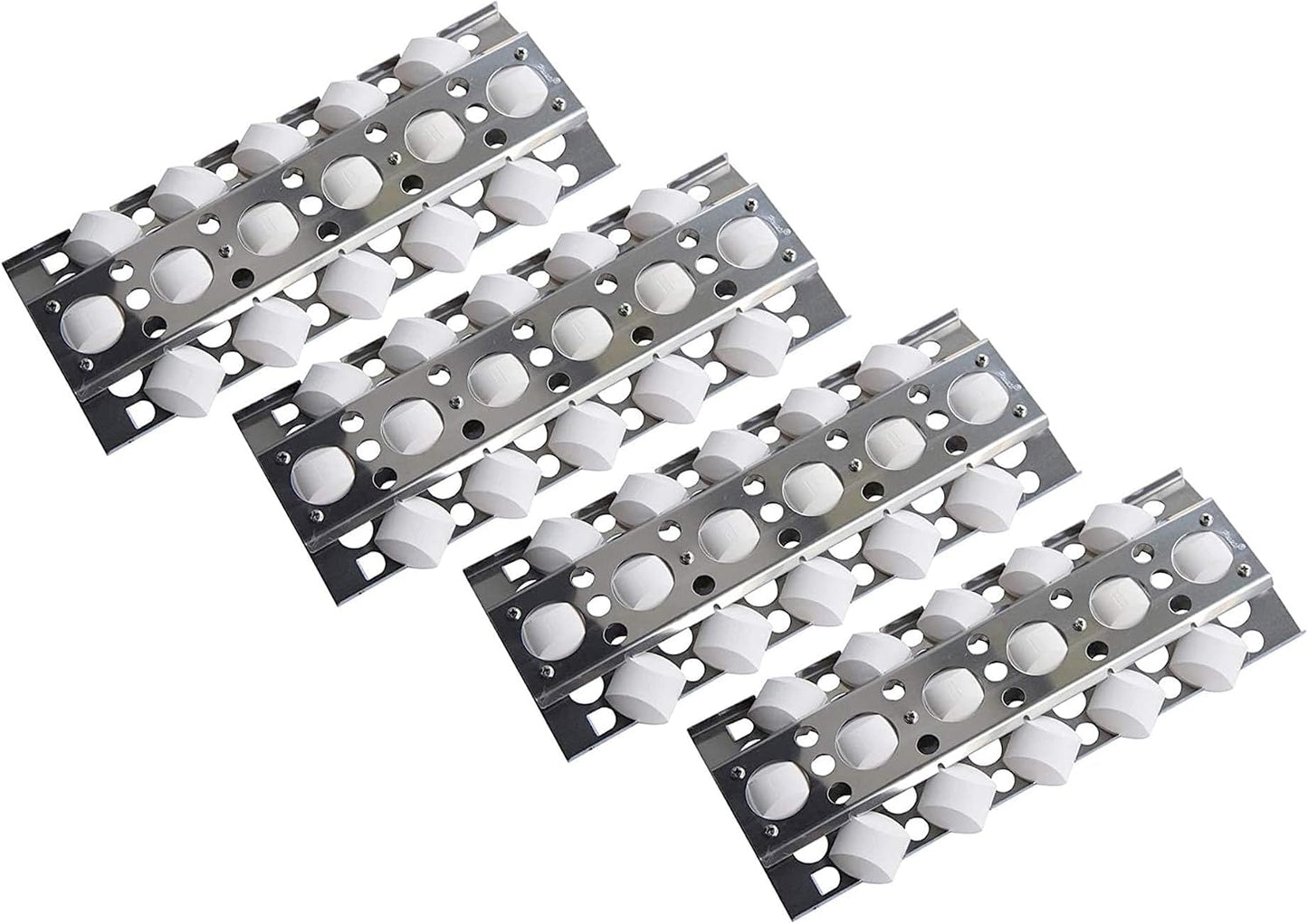Placa calor acero inox repuesto Brinkmann Nexgrill 720-0057 set 4