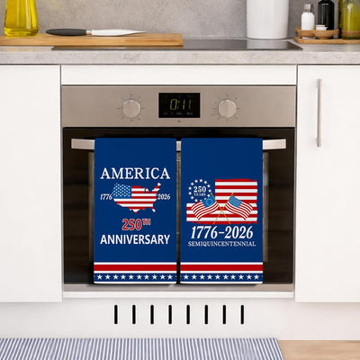 Toallas de cocina USA 250th 18 x 26