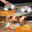 Kit 19 Pzas Accesorios Plancha Blackstone con Prensa Hamburguesas