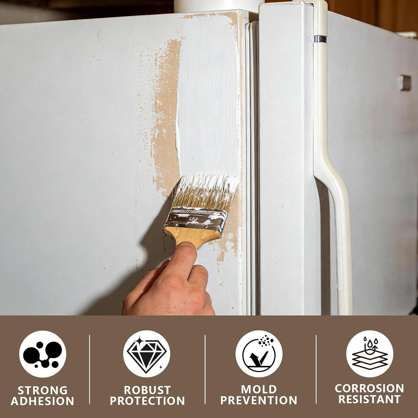 Pintura para electrodomésticos acero inox 10oz acabado resistente
