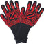 Guantes silicona resist. calor para barbacoa hornear freír