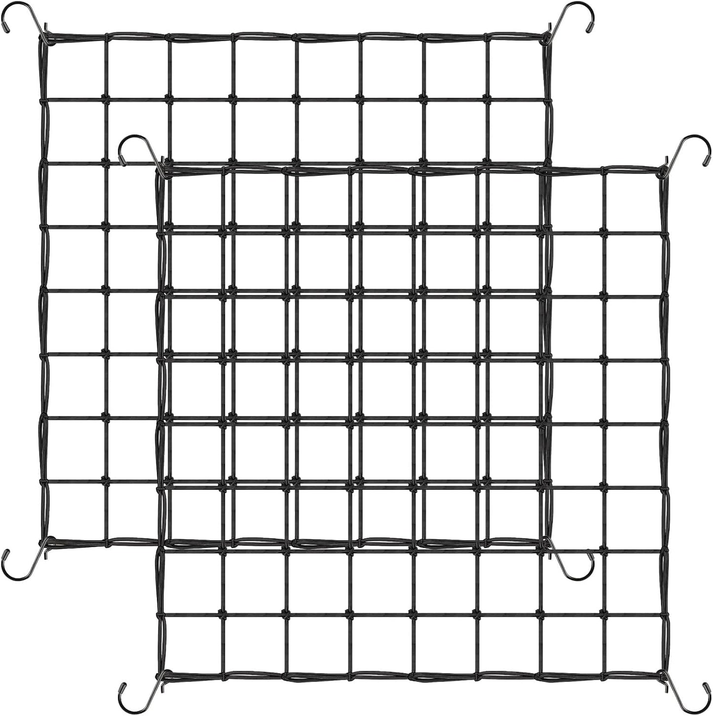 Red Scrog 4x4 con 8 ganchos para jardinería y cultivo