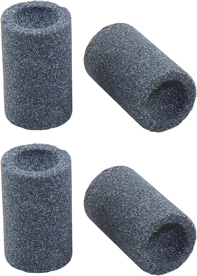 4 Pzas Cuchilla de Afilado para Dardos 2.5x1.5cm Gris