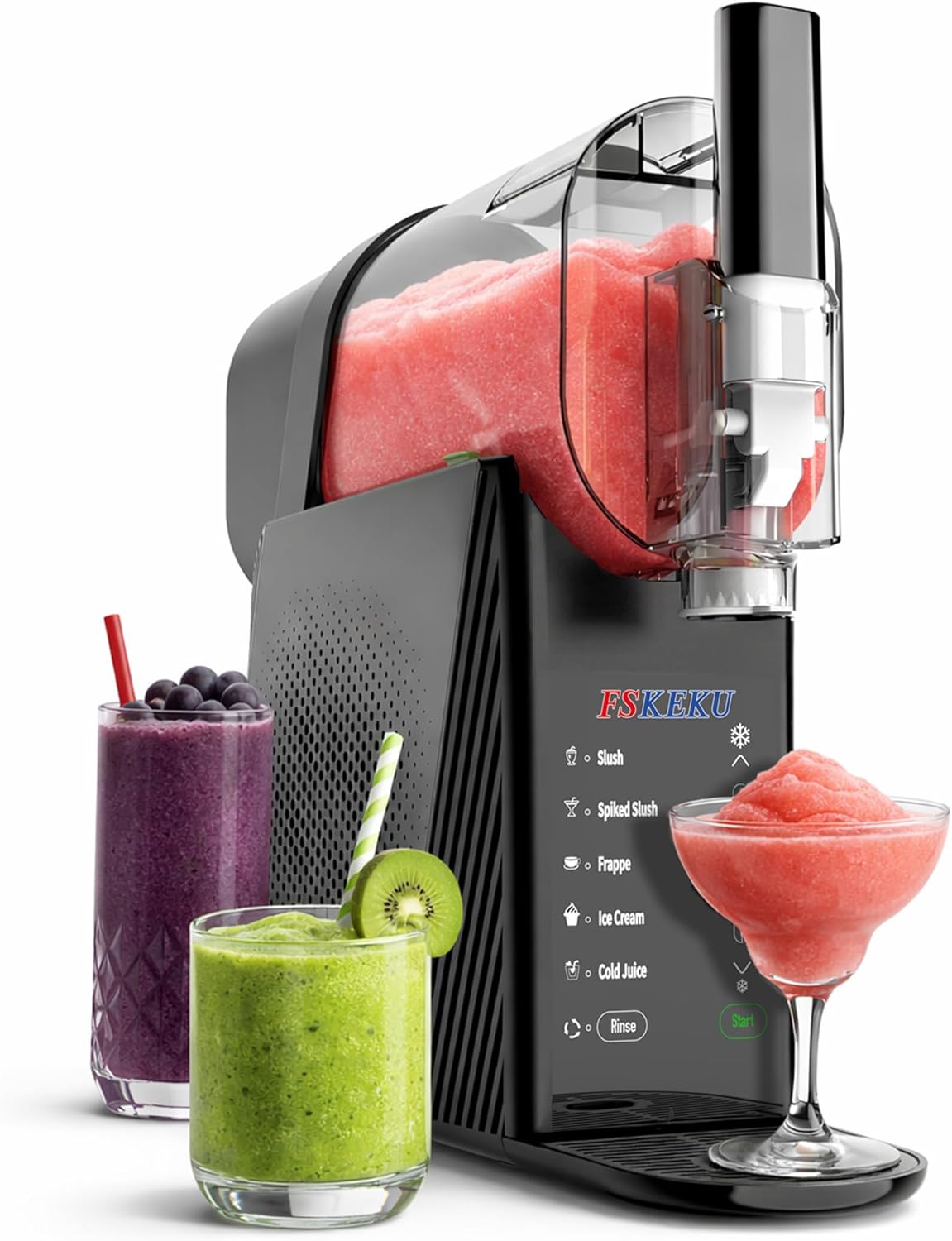 Máquina granizado 85 oz hogar sin hielo con limpieza automática