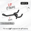 80 Ganchos Negro 2pulg Extra Gruesos para Pared