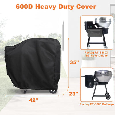 Cubierta parrilla Rectec RT-B380X con ventilación resistente