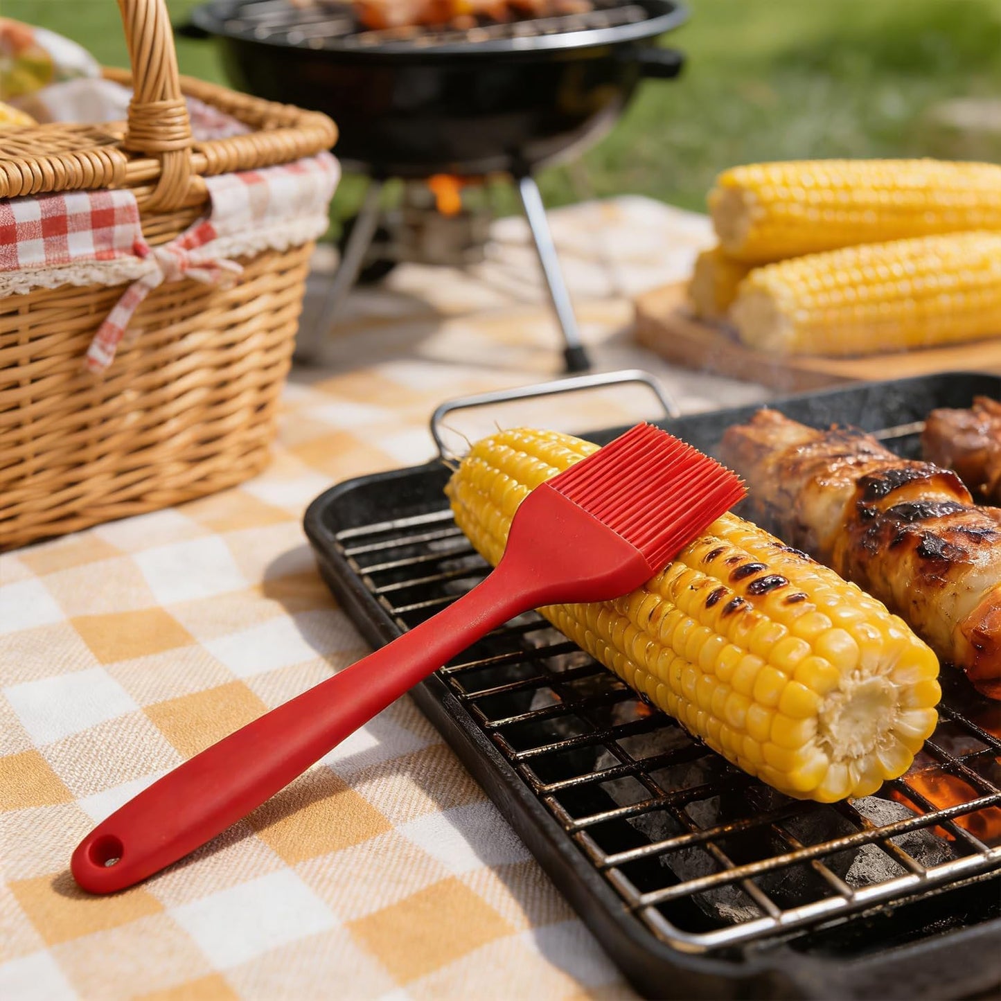 2 Cepillos Silicona Cocina Hornear Resistentes Calor