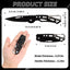 Set 3 Cuchillos Plegables Acero Inox para Cocina