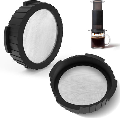 Pack 2 Filtros Café Acero Inox Comp AeroPress
