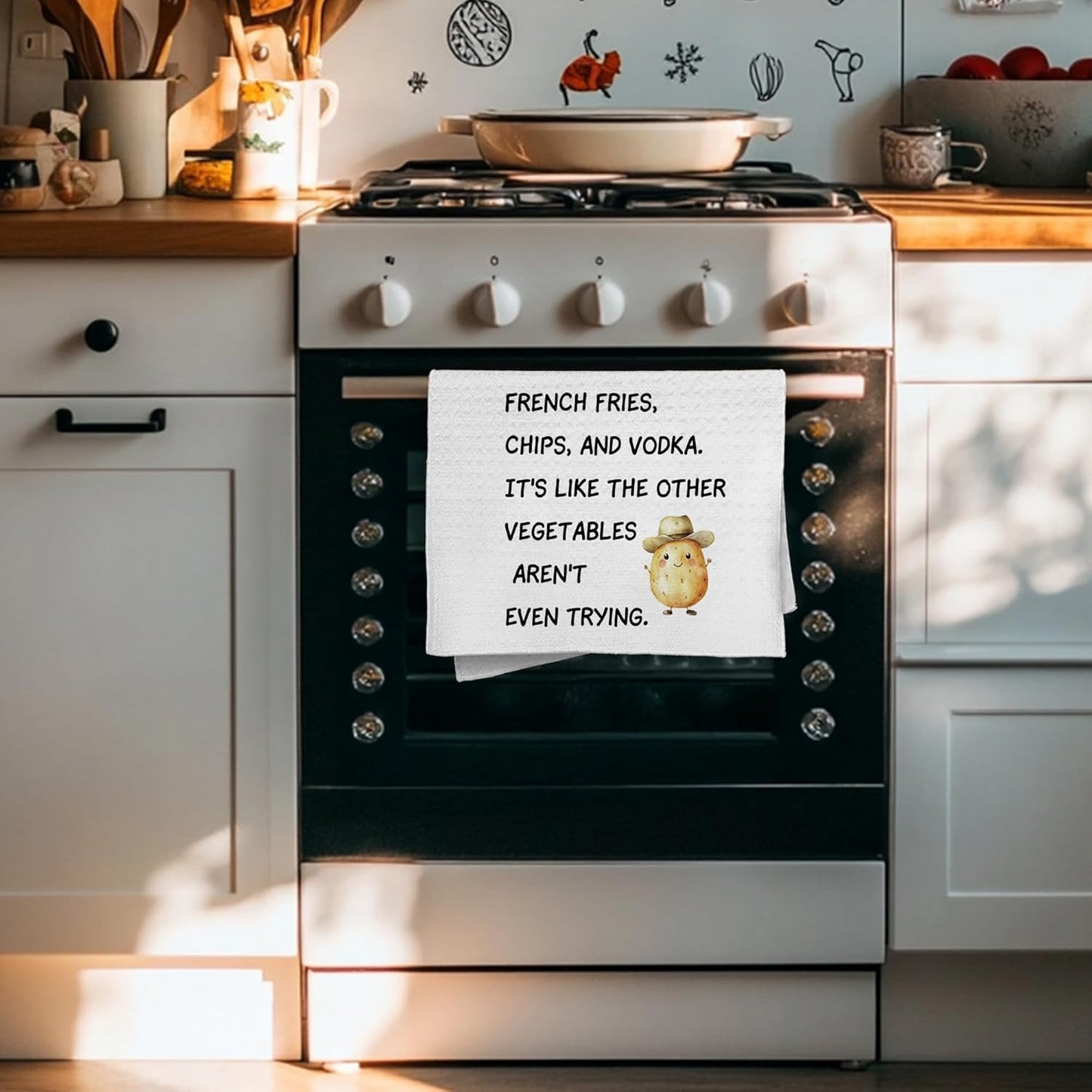 Toallas cocina decorativas de papas 16x24