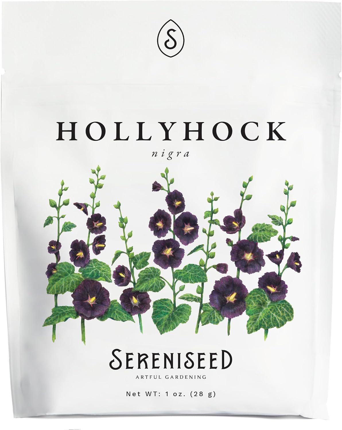 Semillas Hollyhock Nigra 1oz