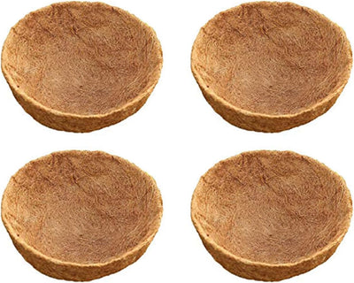 Forro coco 100% natural para cesta colgante 16pulg 4pzas