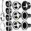 Accesorios magnéticos recolección polvo 4pulg conector Mag