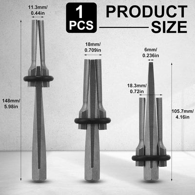 Cuña división rocas 3/4pulg plumas herramienta cincel resistente