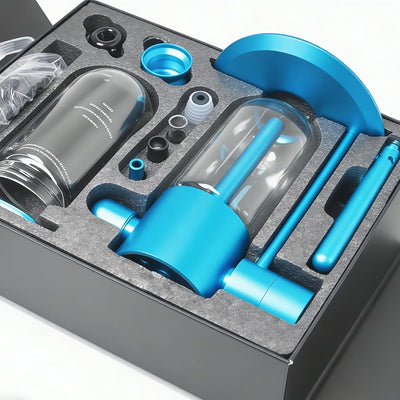 Infusor Gravedad Rotación 360° 15pulg Diseño Moderno Azul