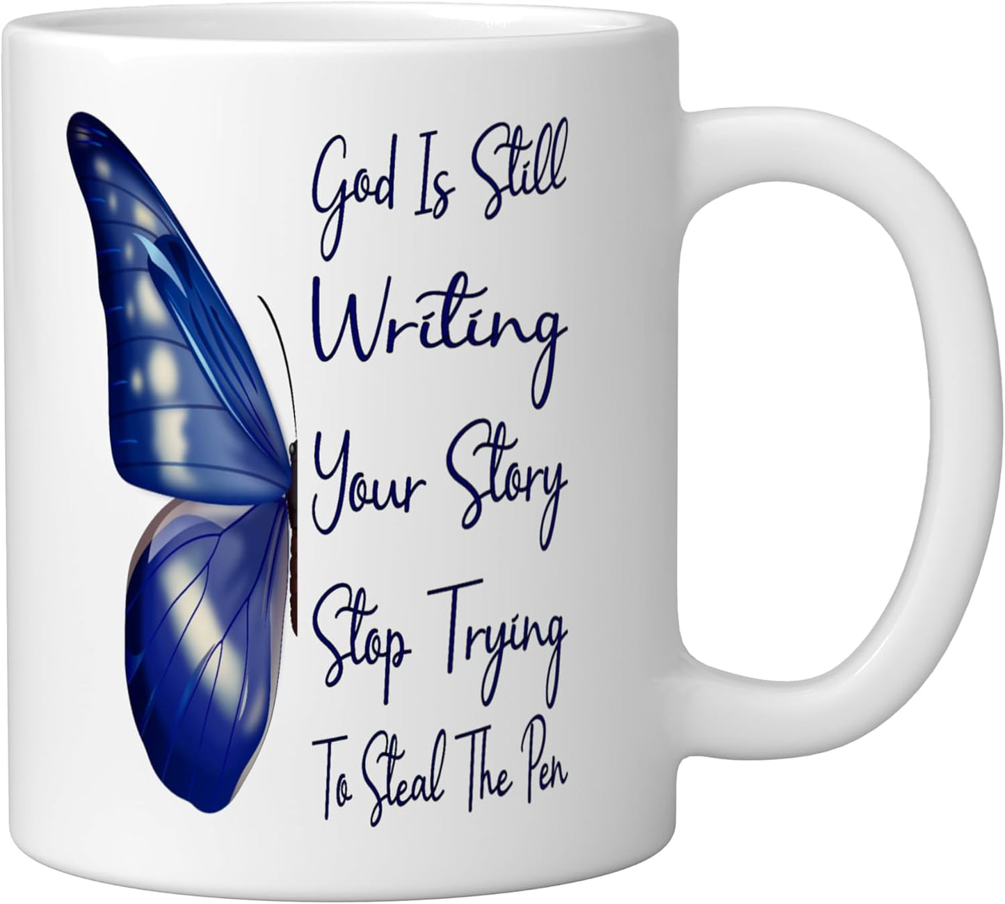 Taza Cerámica Blanca Is Still Writing Your Story