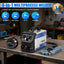 Soldador MIG 120V 4en1 con pantalla LED inversor IGBT