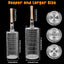 Cesta parrilla acero inox 304 mango extraible para barbacoa