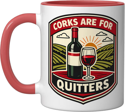 Taza Cerámica Frase Divertida Para Amantes Del Vino