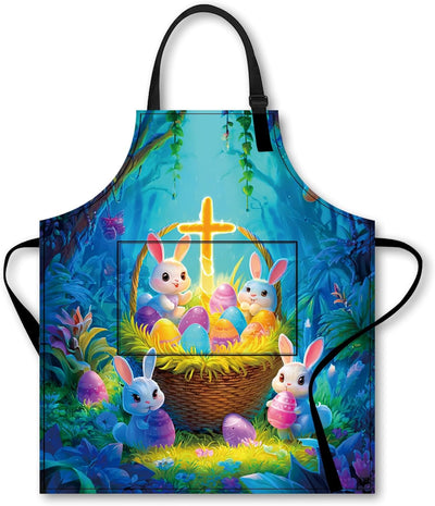 Delantal decorativo de cocina Nuxovilar poliéster 26.77x30.70 pulgadas