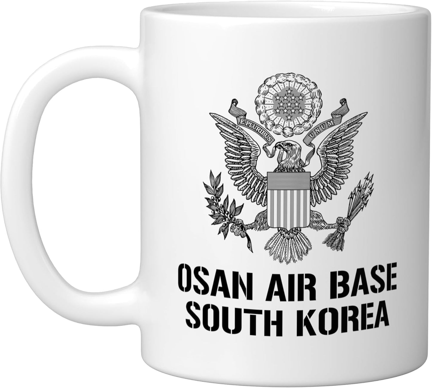 Taza Cerámica Color Blanco Osan Air Base