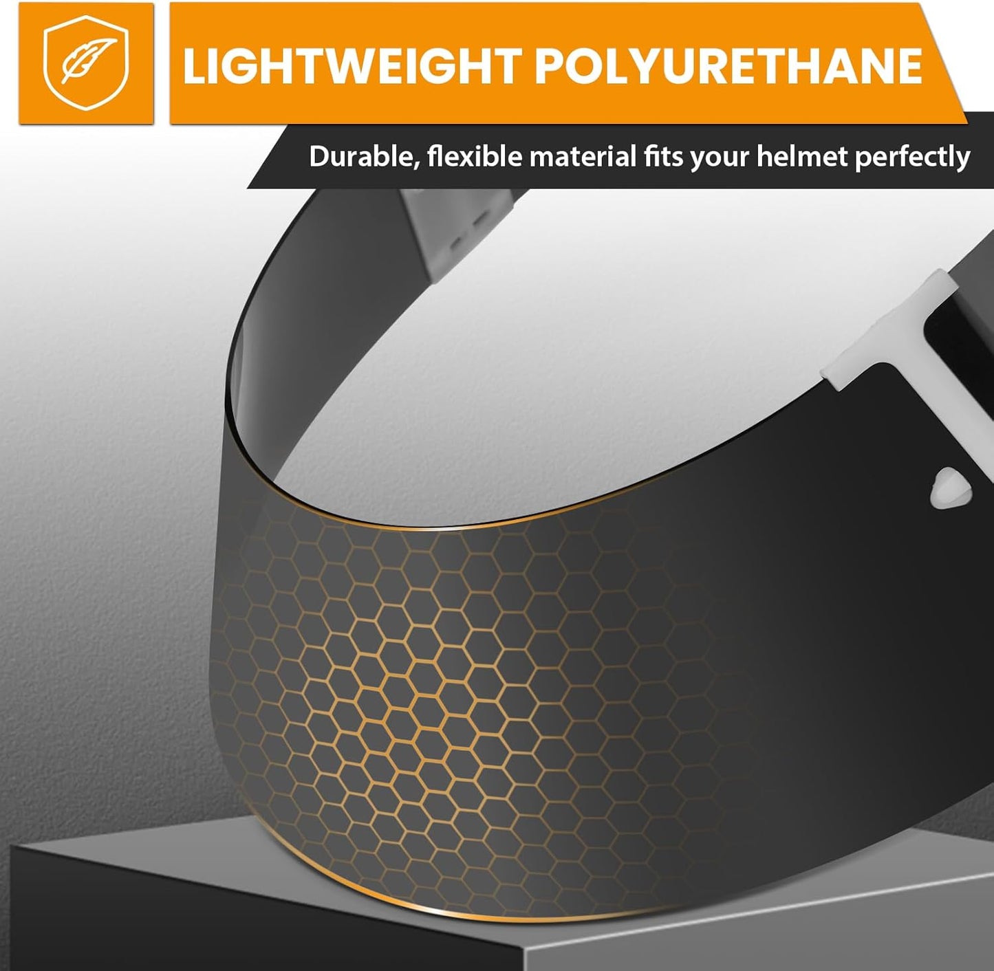Visera casco duro LIFT protección solar