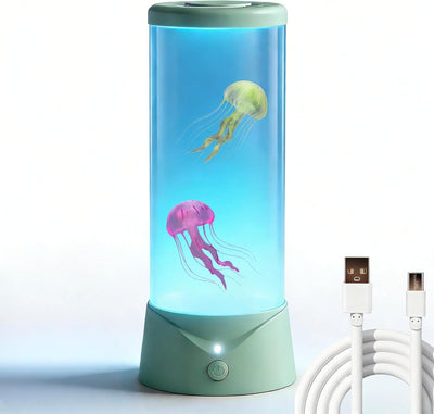 Lámpara medusa luz nocturna 7 colores decoración habitación