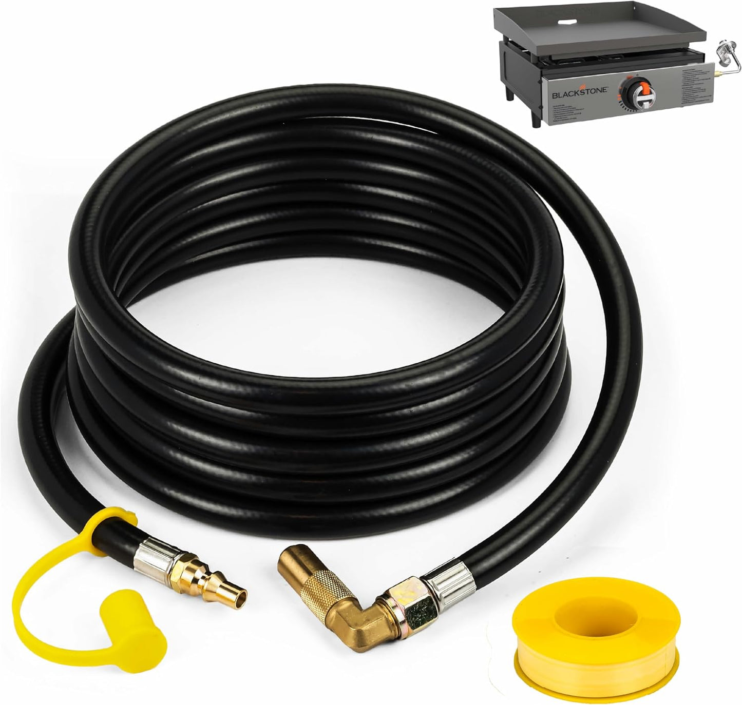 Manguera propano 12ft conexión rápida parrilla Blackstone