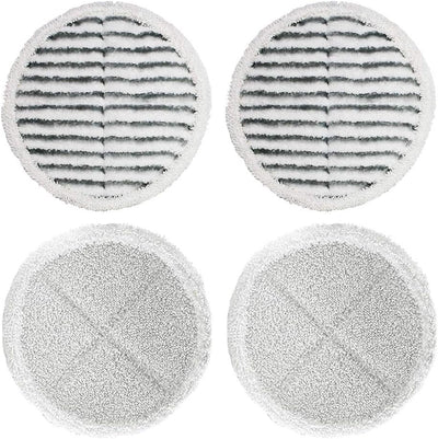Set 4 Almohadillas Repuesto Fregona Spinwave 2039A
