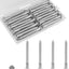 S de cabeza hexagonal 1/4x2-1/2 acero inox 304 para soportes TV