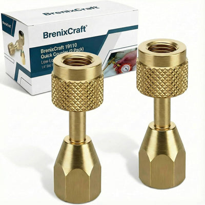 Acoplador rápido 2 piezas 1/4 SAE hembra x 1/8 FNPT