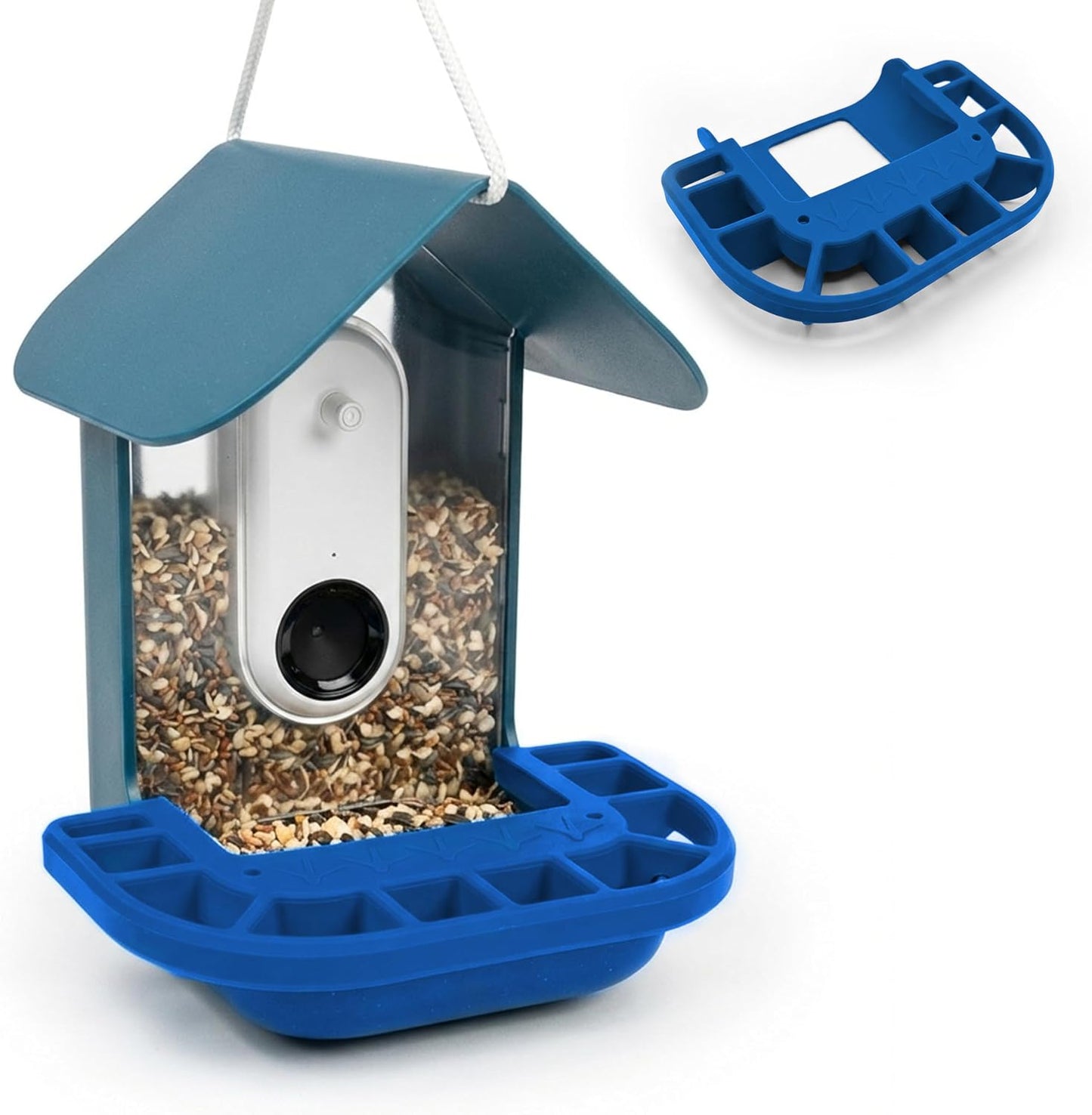 Extensor silicona Bird Buddy 9pulg plataforma resistente intemperie
