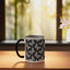 Taza cerámica Butterfly Edición Negra Negro/Blanco