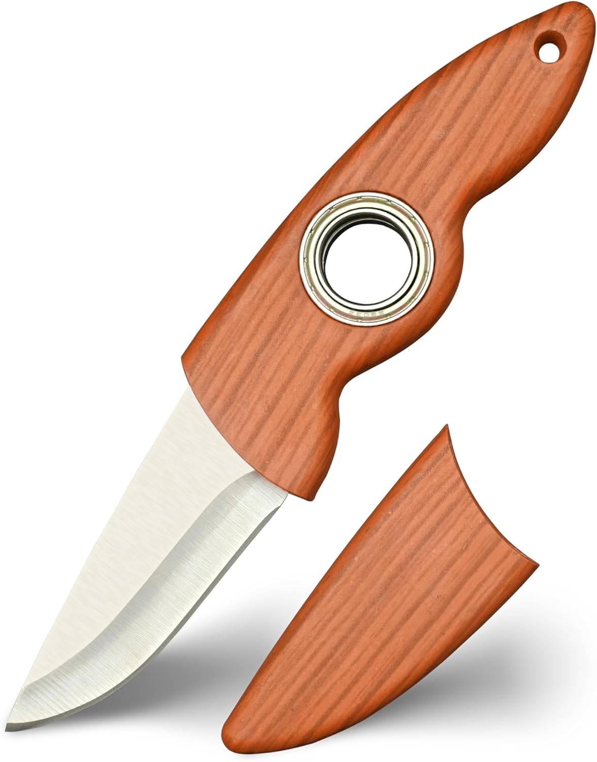 Cuchillo bolsillo hoja giratoria 3.15pulg camping pesca