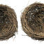 2 Nidos Pájaros Ratán 4.8pulg para Manualidades Jardín