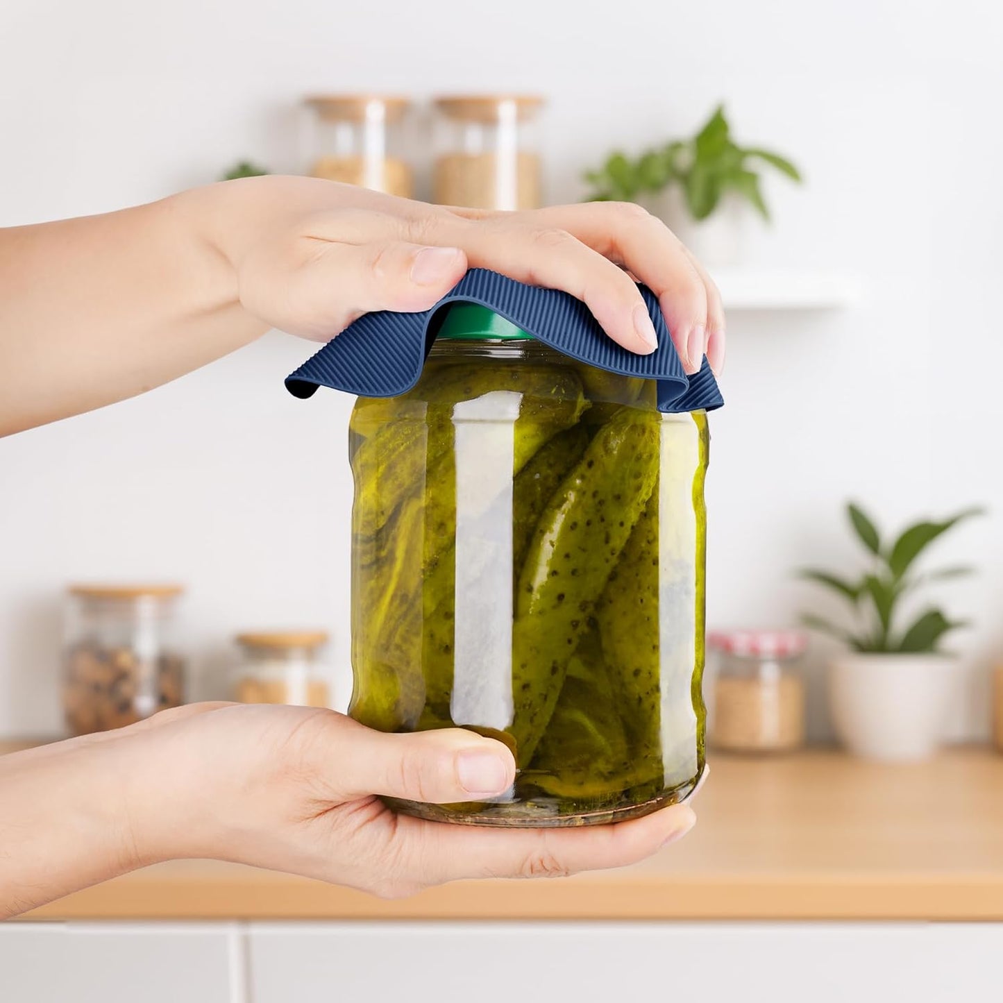 Abrelatas de silicona NIHOME con agarre antideslizante de 6 pulgadas