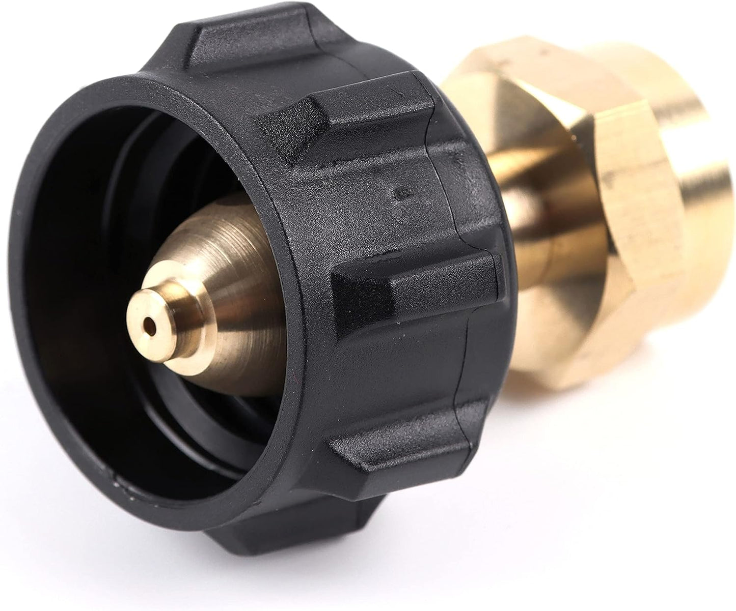 Adaptador recarga propano tipo QCC para botellas 1lb camping