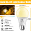 Pack 4 Bombillas A19 Exterior 9W Sensor Luz Automático