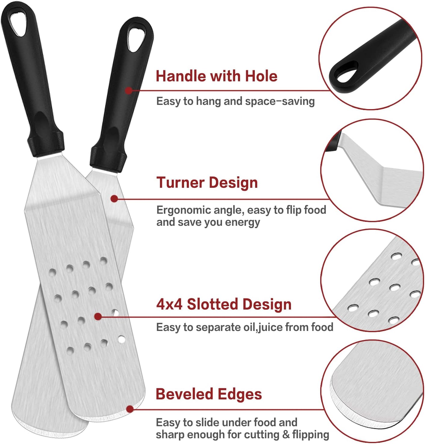 Kit 21 Pzas Acero Inox para Parrilla Exteriores