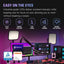 Luz estudio 2800 lúmenes ajustable streaming