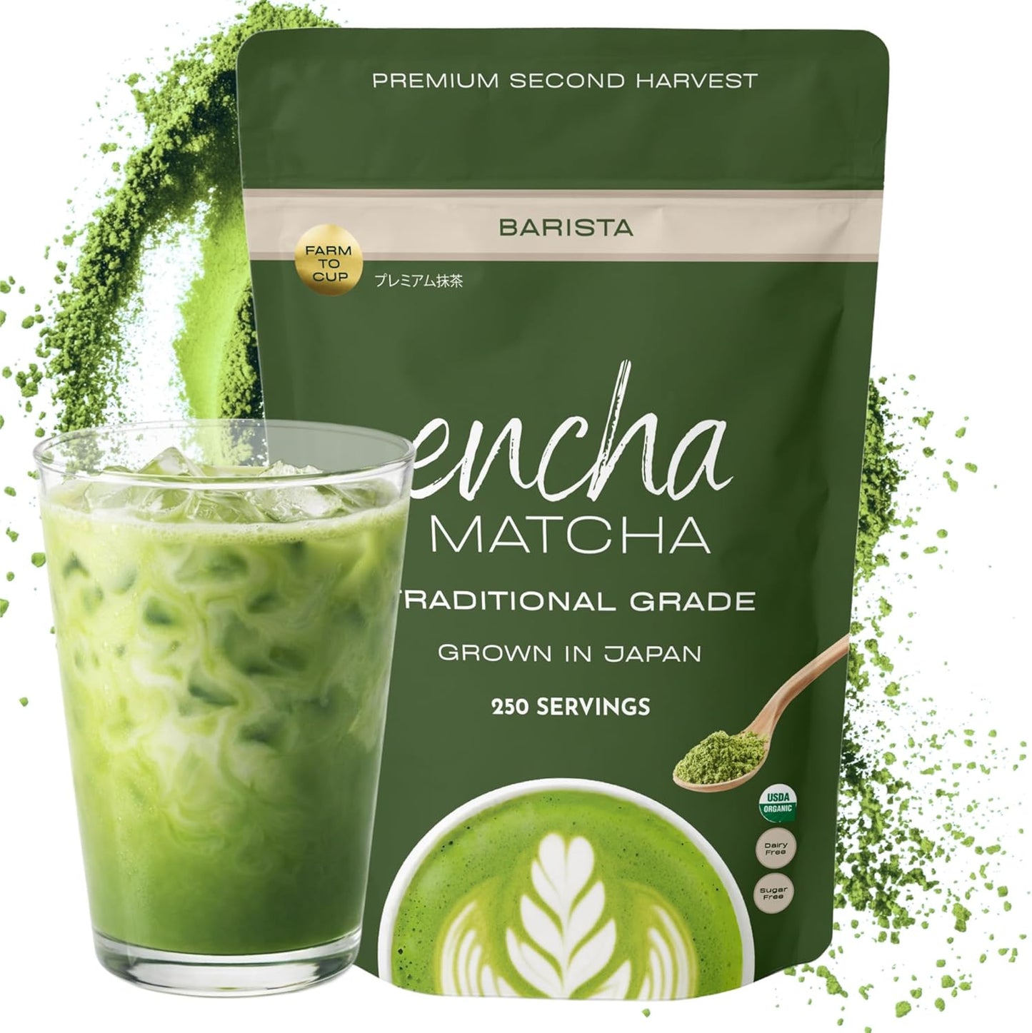 Matcha Orgánico Grado Barista 500g