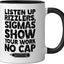 Taza Cerámica Profesor Matemáticas Negro/Blanco