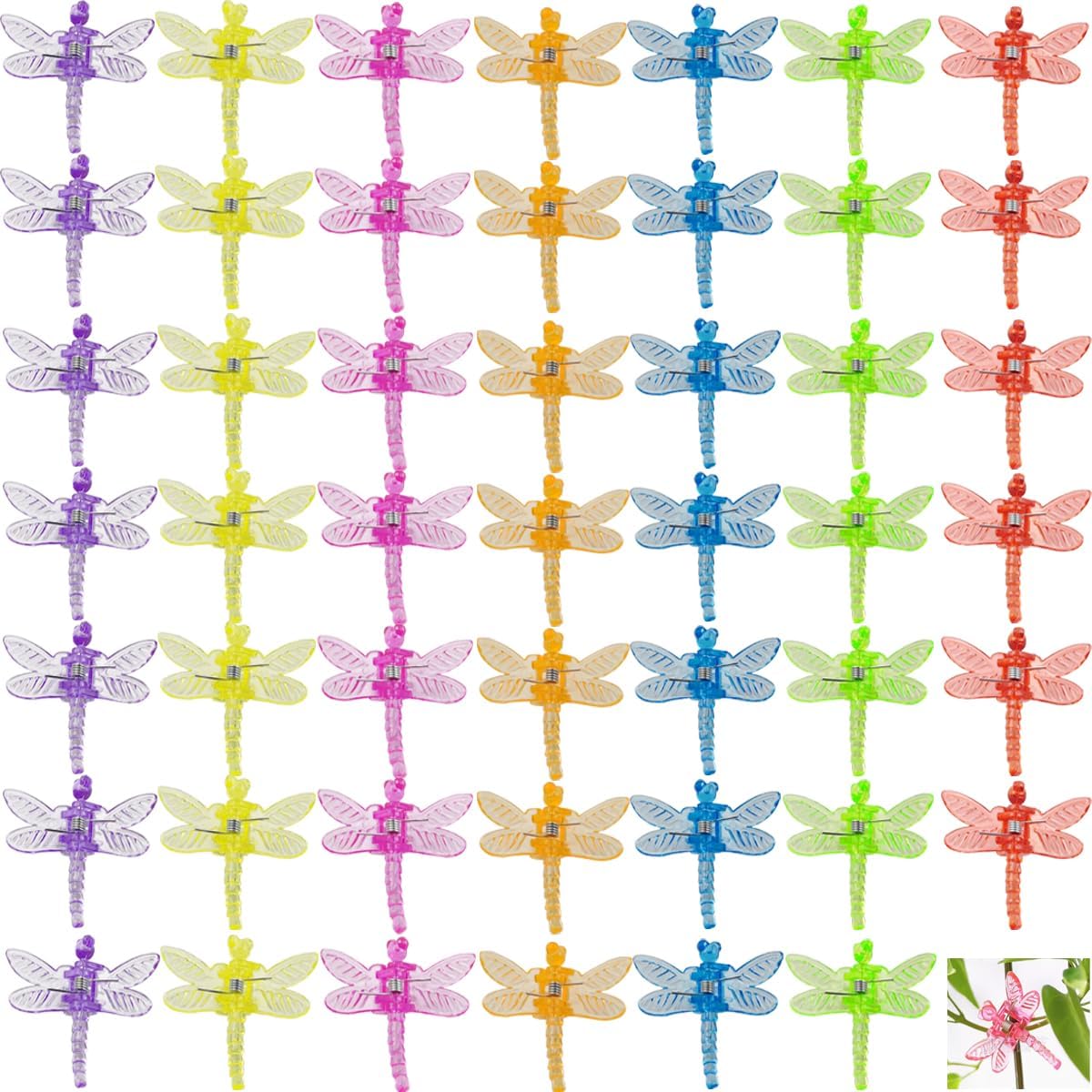 70 Clips Soporte Orquídeas Vides Flores