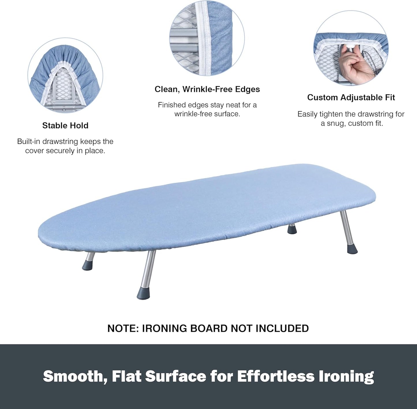 Funda almohadilla plancha pequena 12.5x30pulg silicona