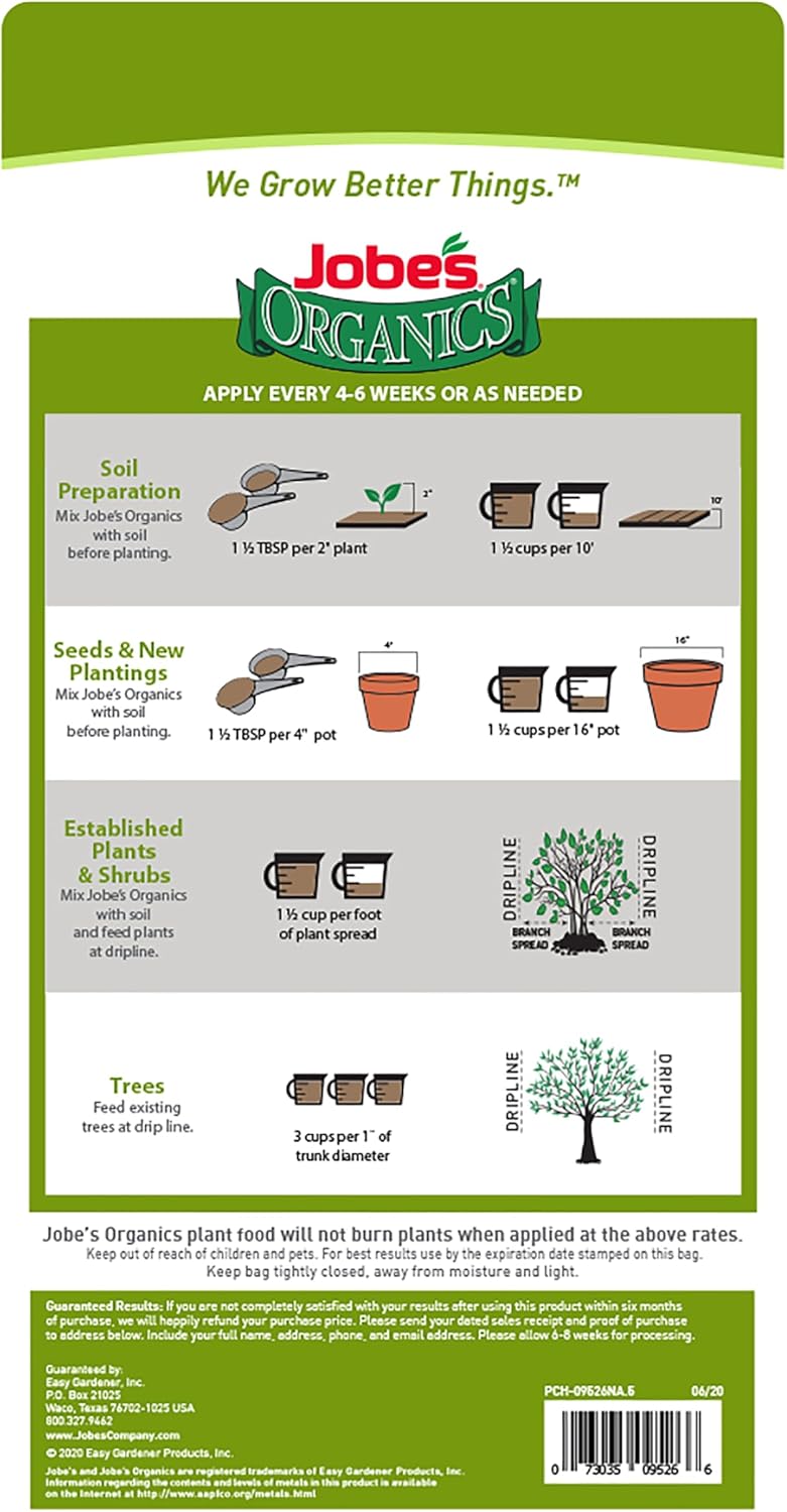 Fertilizante orgánico 4-4-4 granular para plantas