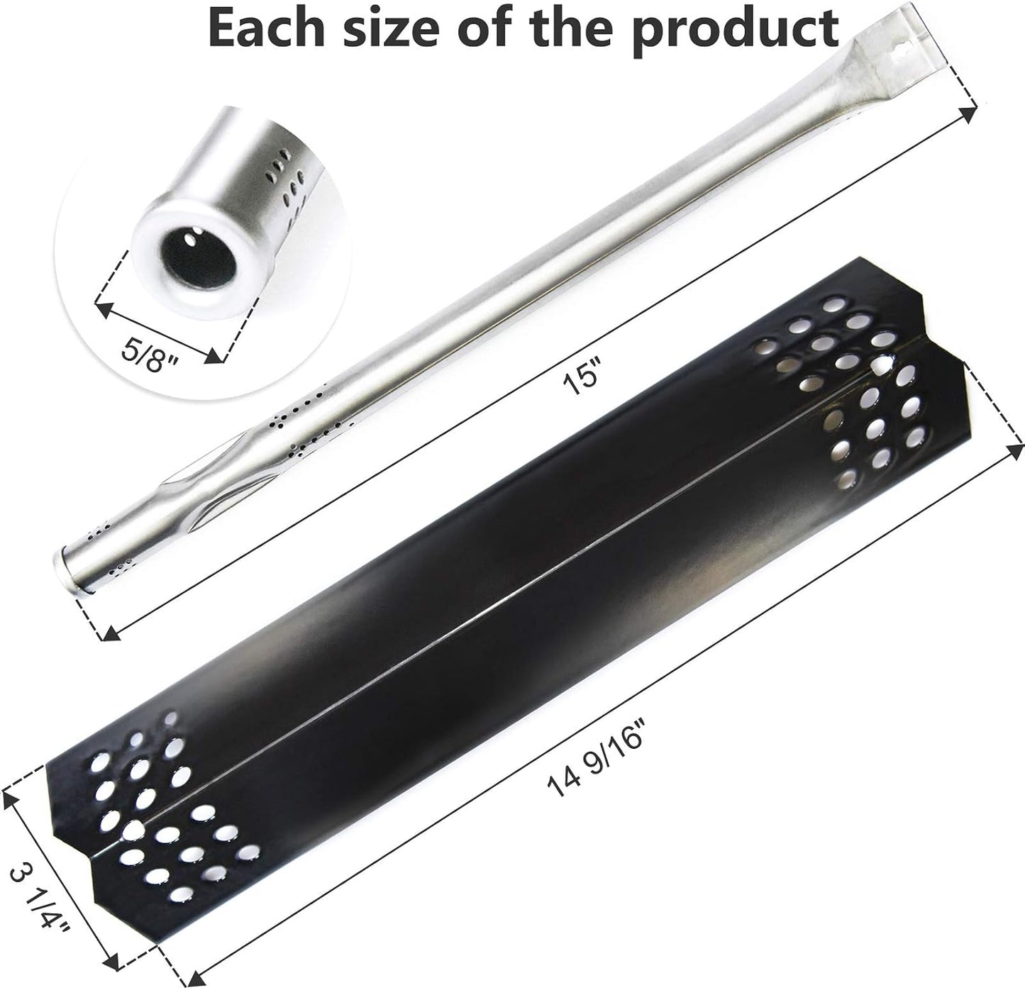 Repuesto quemador acero inox 720-0882A