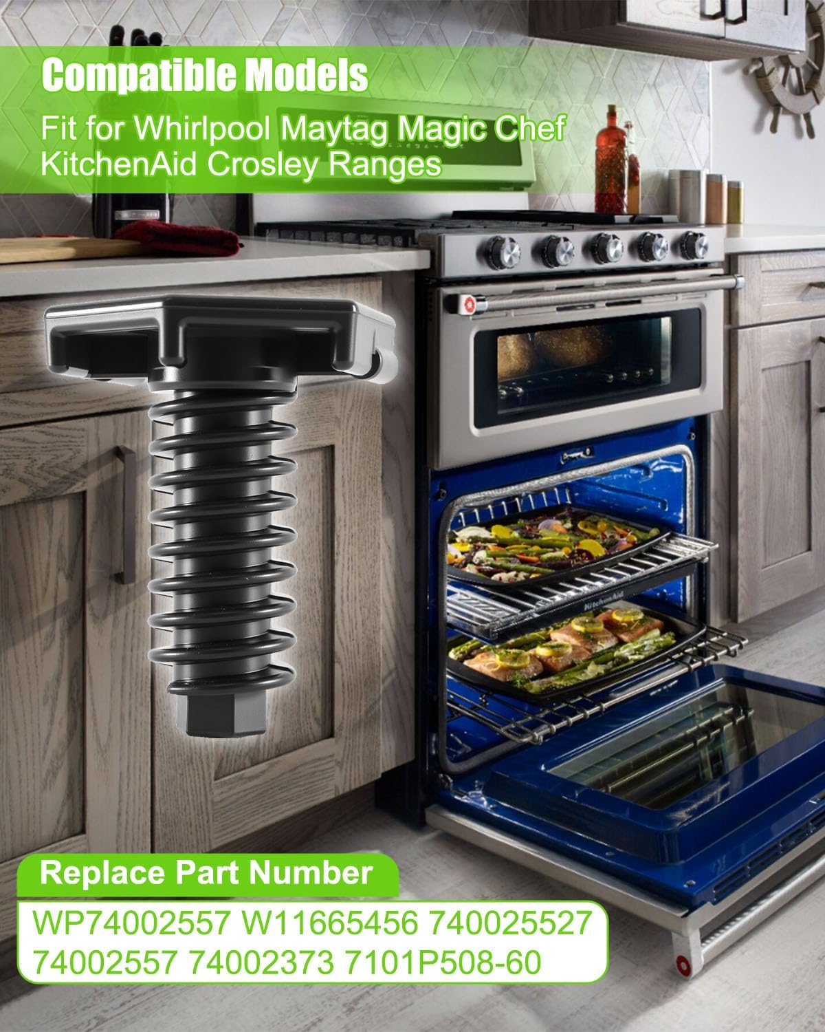 Patas niveladoras para horno Whirlpool Maytag Magic Chef